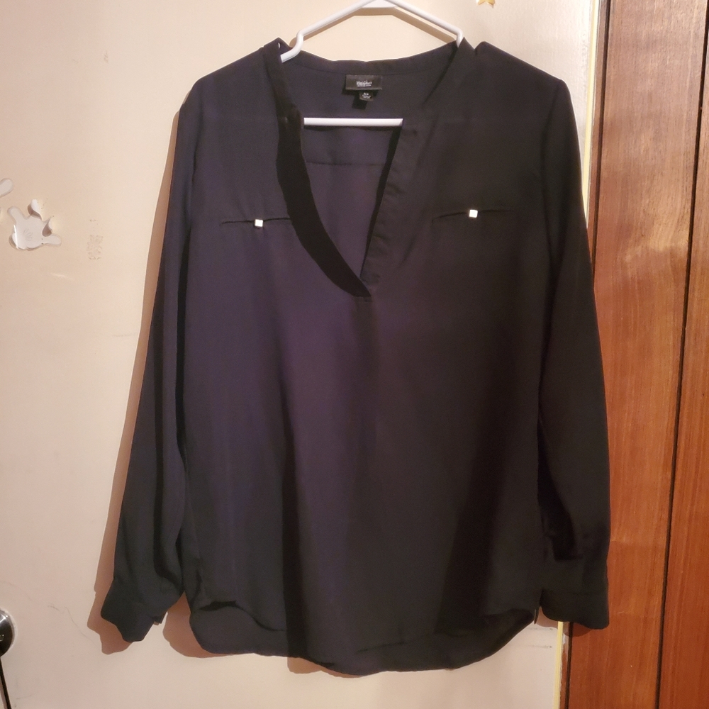 Mossimo Black Blouse